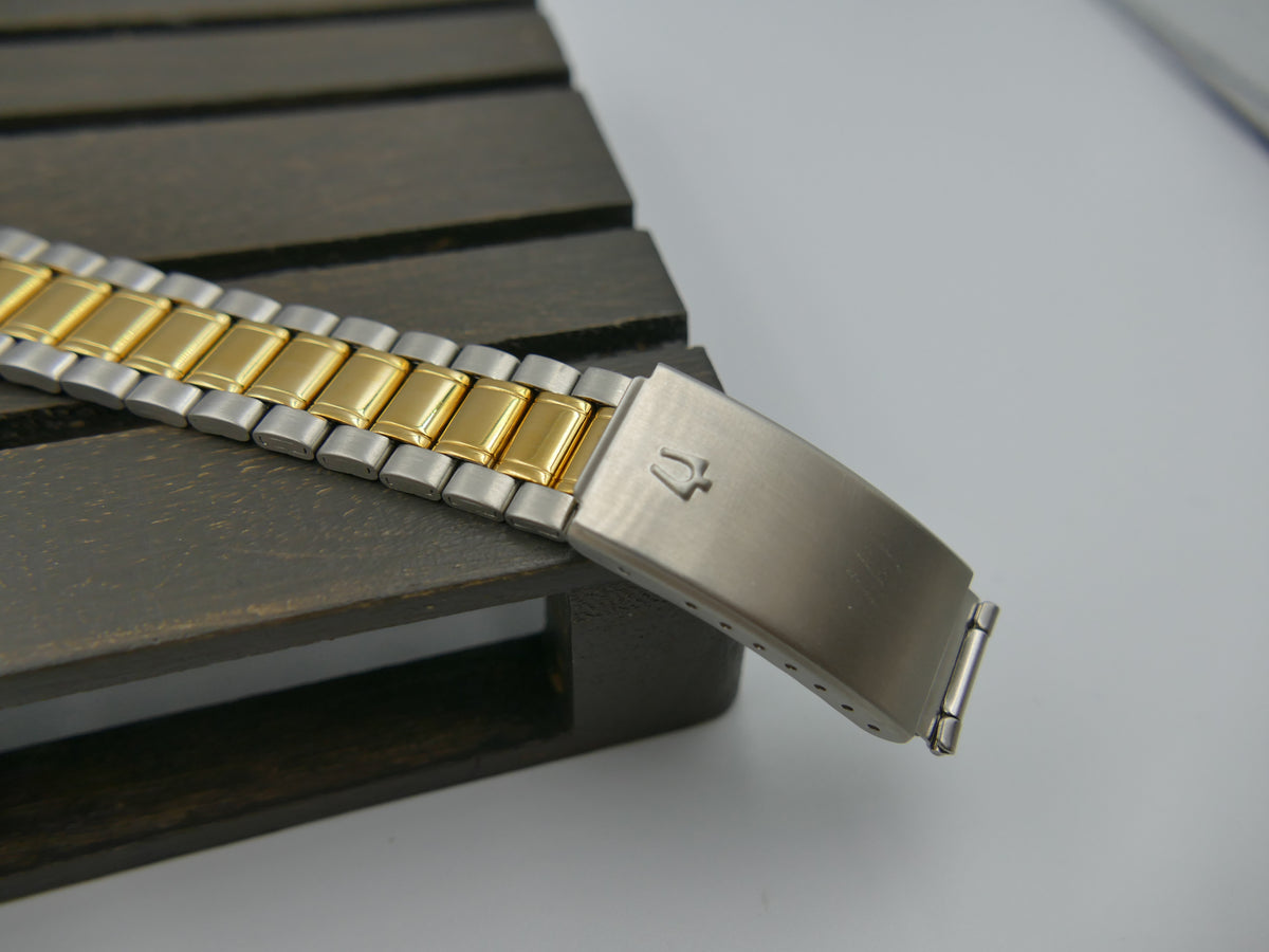 Montre vintage années 70 pour homme, Bulova 1D12M automatique NOS, calibre ETA 2846 21 rubis, bicolore avec BOÎTE