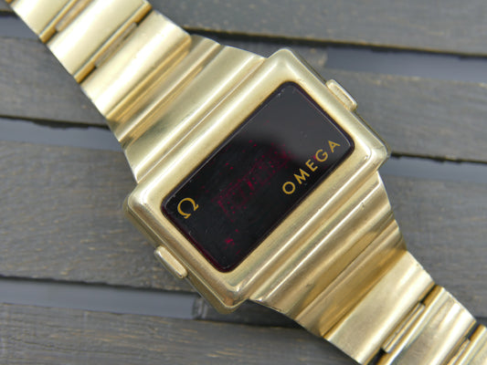 Orologio vintage anni '70 da uomo Omega Time Computer TC2 Rif. 196.0039 / 396.0831 revisionato