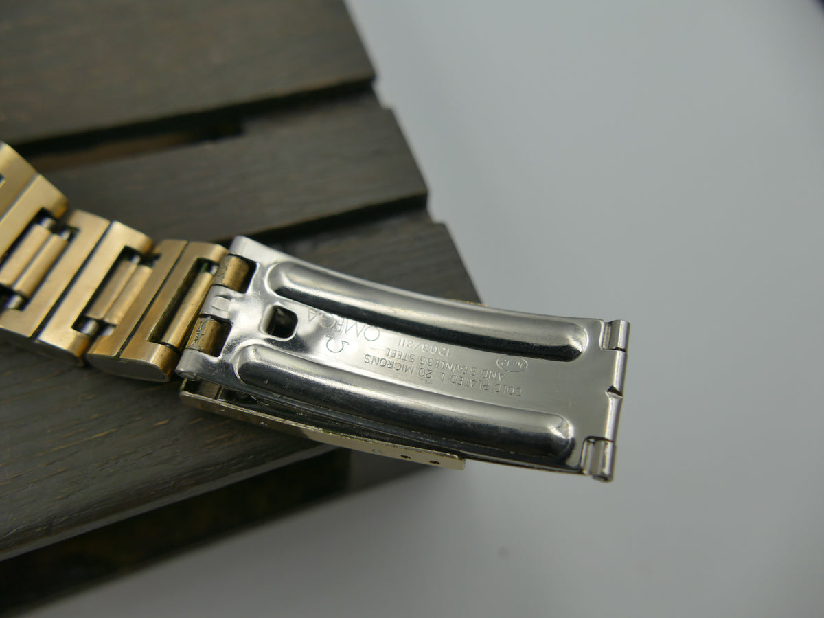 Montre vintage des années 70 Omega Time Computer TC2 pour homme Réf. 196.0039 / 396.0831 révisée