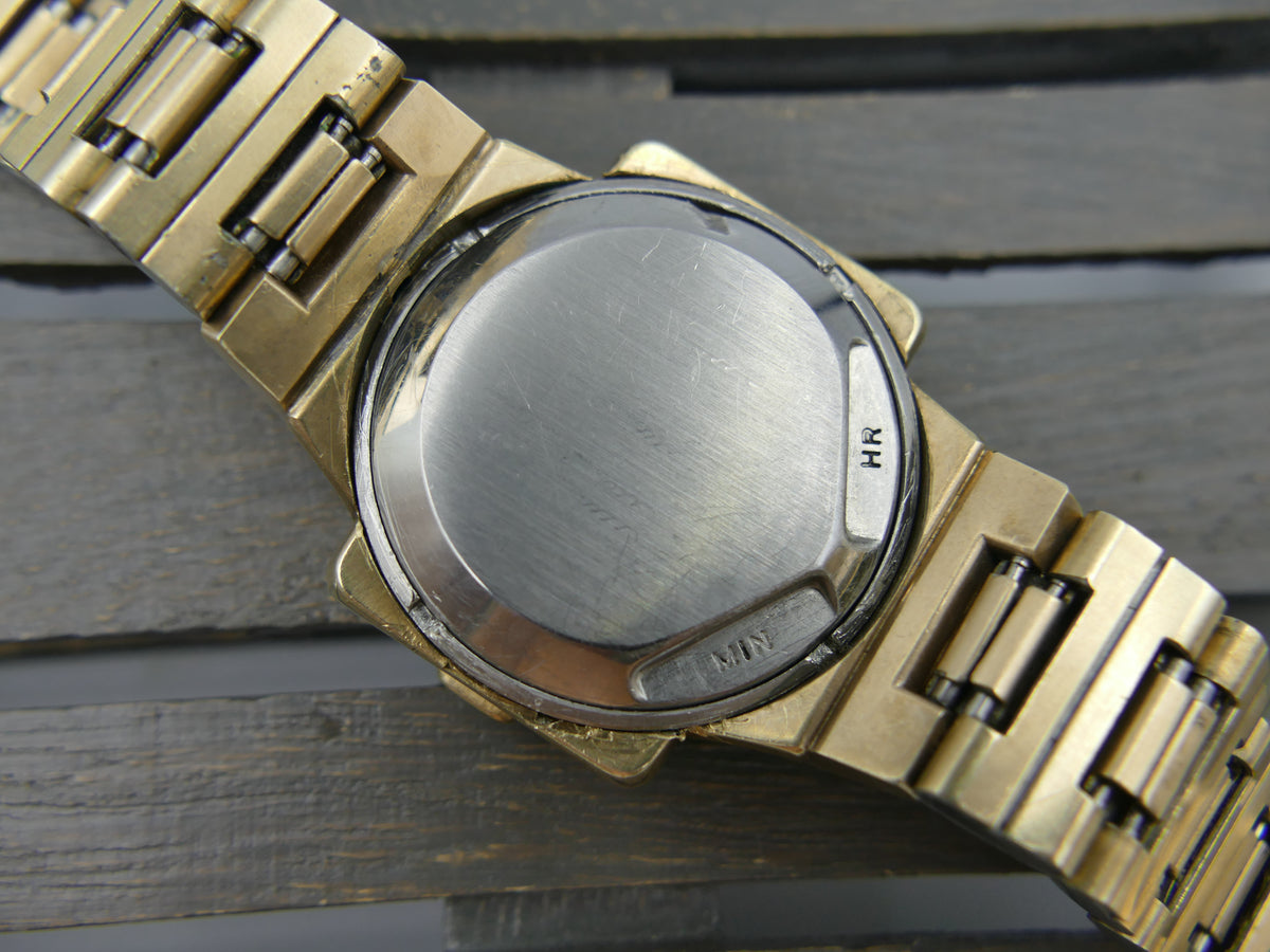 Montre vintage des années 70 Omega Time Computer TC2 pour homme Réf. 196.0039 / 396.0831 révisée