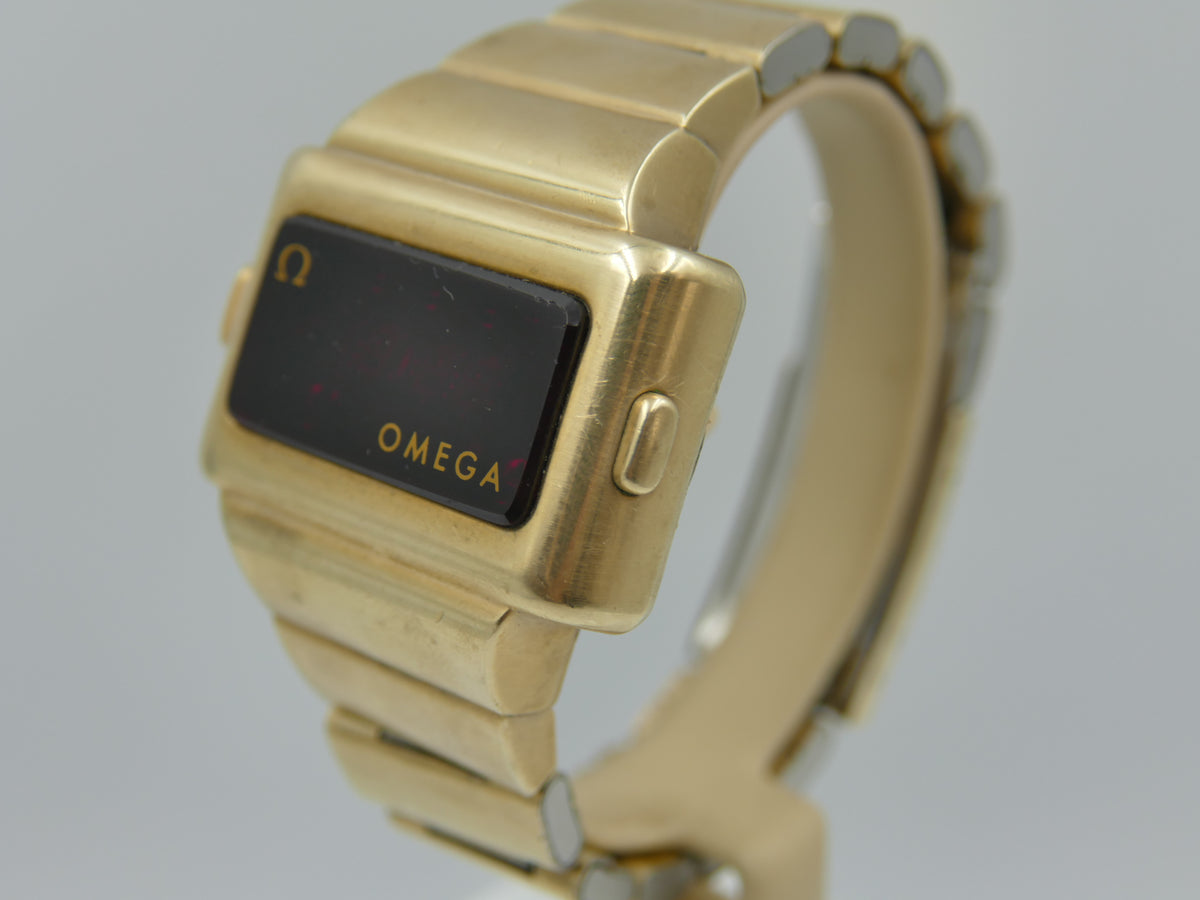 Montre vintage des années 70 Omega Time Computer TC2 pour homme Réf. 196.0039 / 396.0831 révisée