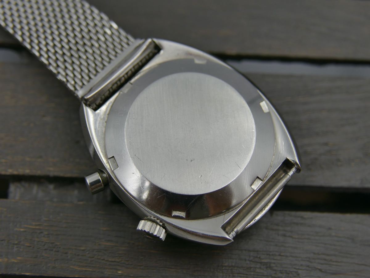 60s Vintage Mens Omega Geneve Chronostop Cal. 920 Ref. 146.009 / 146.010 W/ Olympic Box