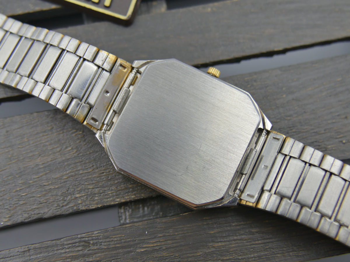 80s vintage watch mens NOS Viscont PUW 9200 Swiss Octo Case Ref. S 622 9310