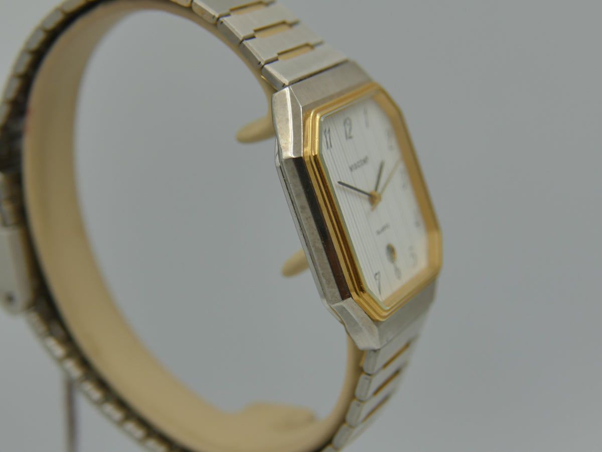 80s vintage watch mens NOS Viscont PUW 9200 Swiss Octo Case Ref. S 622 9310