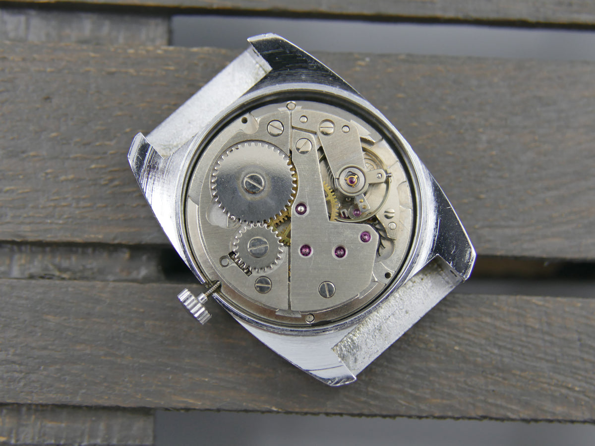 70s vintage watch mens NOS SERPHIL hand wind Lorsa 238