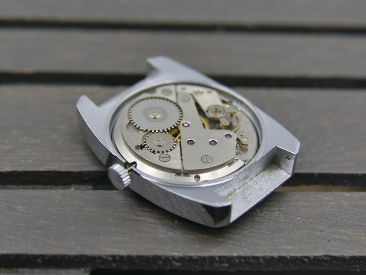 70s vintage watch mens NOS SERPHIL hand wind Lorsa 238