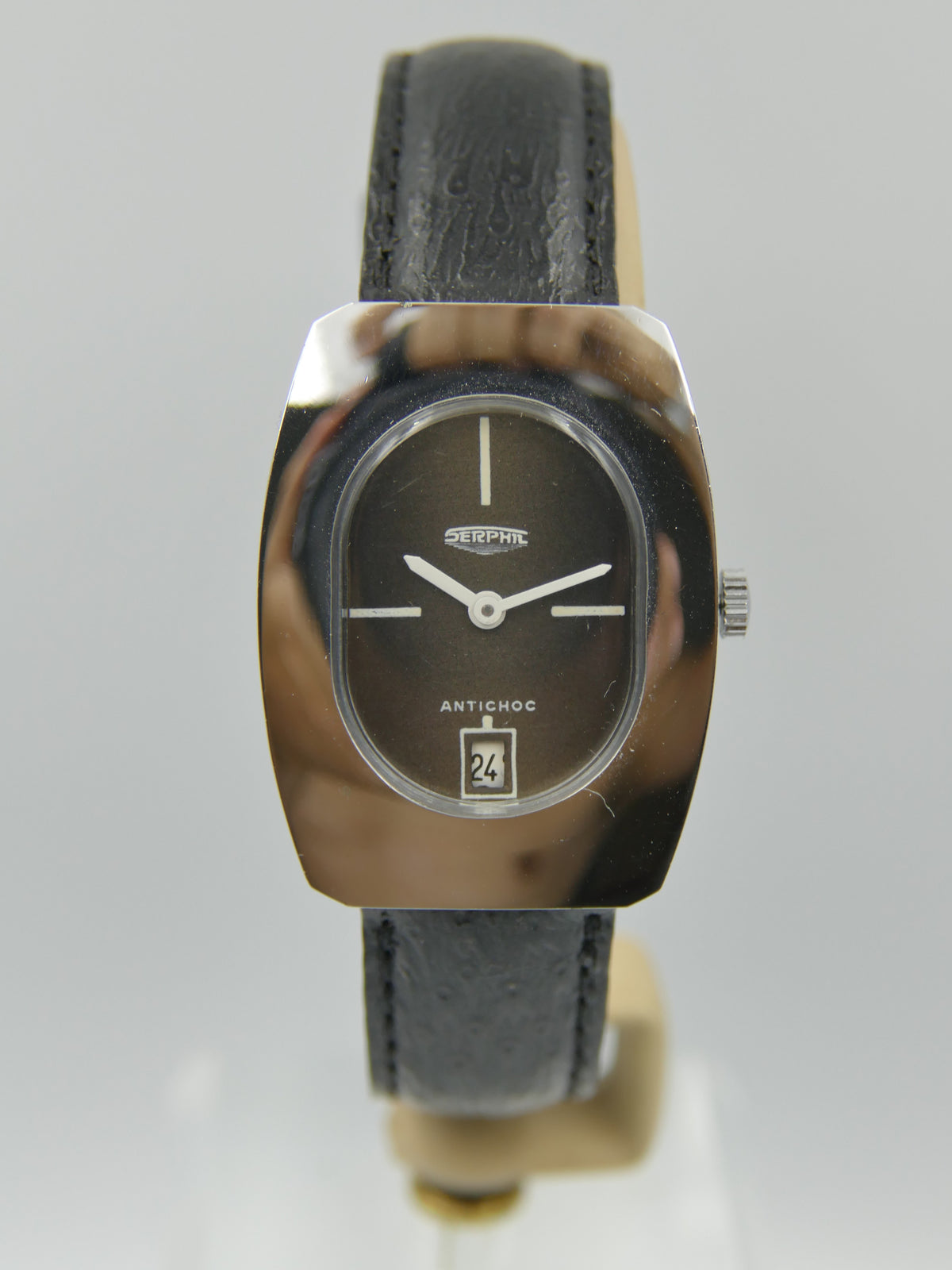 70s vintage watch mens NOS SERPHIL hand wind Lorsa 238